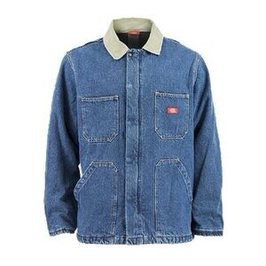 Dickies Denim Work/Chore Jacket with Cordaroy Collar